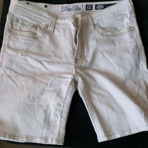 Miss Me White Shorts